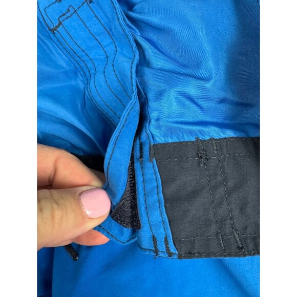 Quiksilver Mens 34 Blue & Black Board Shorts Swim Surf Beach Polyester W/Logo - Picture 4 of 12